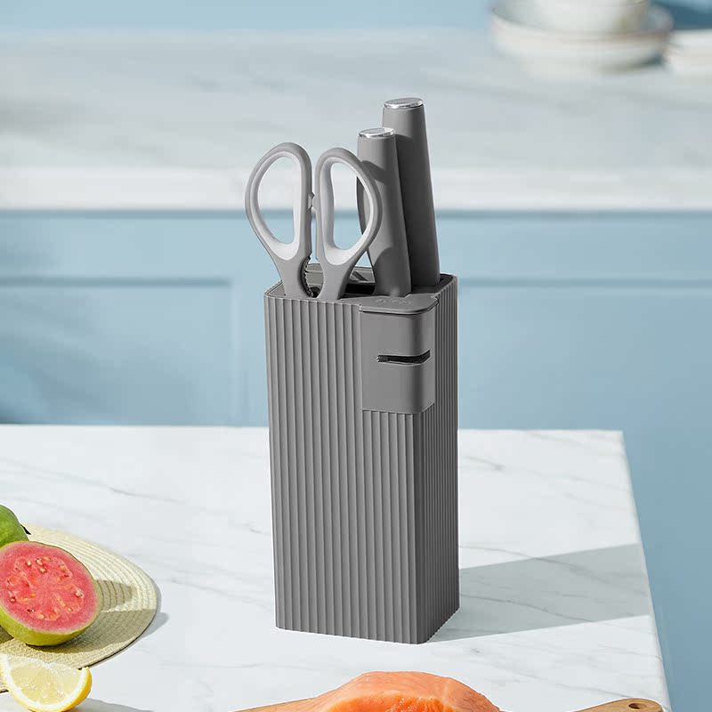 Subpohl Home Cutter Kitchen Full Suit Kitchenware Kitchen Knife Vice Food Knife Slicing Knife Scissors Combined Suit