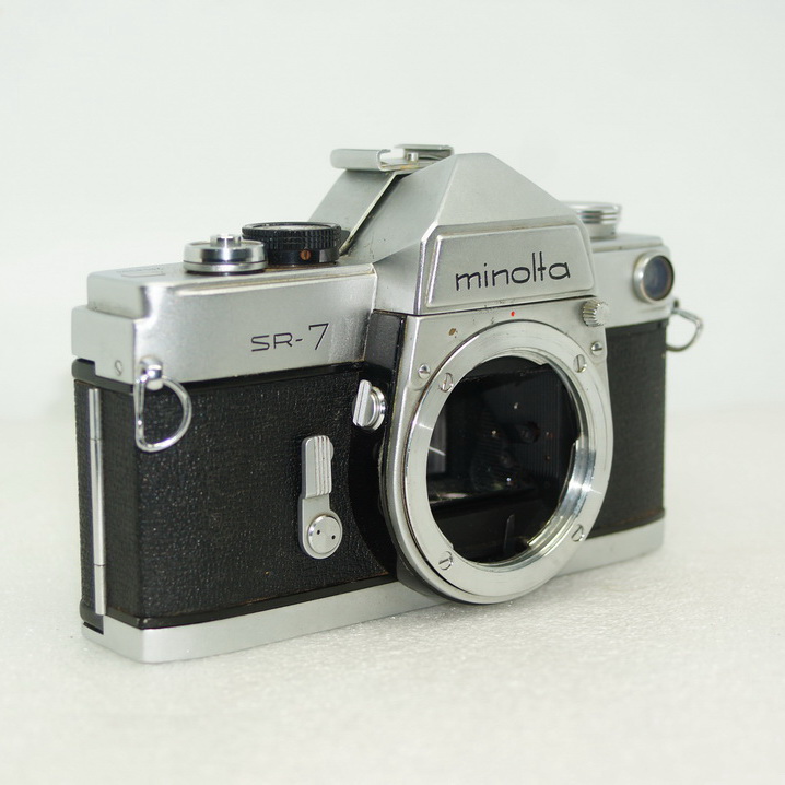 Minolta SRT SR7 phim chuyên nghiệp máy ảnh DSLR máy ảnh lỗi ánh sáng máy hiển thị đạo cụ giải phóng mặt bằng