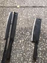 Y01 Vietnamese handmade knife Longzhou kitchen knife Sharp Vietnamese kitchen knife(Vietnamese slicing knife large)