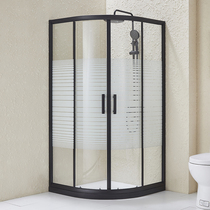 Ya Hei integrated sliding door screen sliding door glass bath partition customized simple bathroom shower room Rural Guard