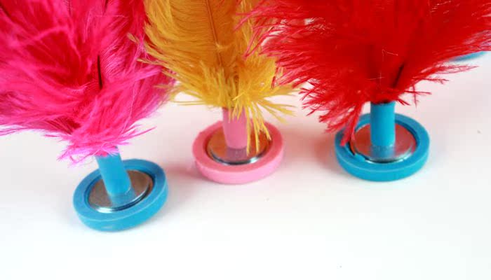 Con đà điểu lông màu bọ cạp lông vũ bụi bặm lông bọ cạp trò chơi croquet tóc mềm - Các môn thể thao cầu lông / Diabolo / dân gian cầu đá rẻ nhất