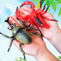 Large simulation insect model toy children gift Spider Locust scorpion snake unicorn animal doll free of mail