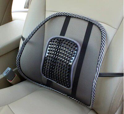 Everyday special price car waist support summer ice mesh breathable waist support car massage waist cushion back office cushion