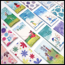 Fashion small fresh elastic steel strip glasses bag color spray painted glasses packaging bag sunglasses bag sunglasses bag sunglasses bag