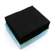 Custom microfiber needle two spectacle cloth black large spectacle wipe cloth without hair off lens cleaning cloth