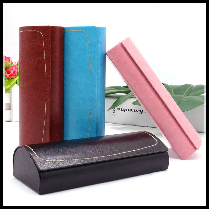 Custom car line myopia glasses box female Korean small fresh creative eye box portable simple handmade glasses accessories