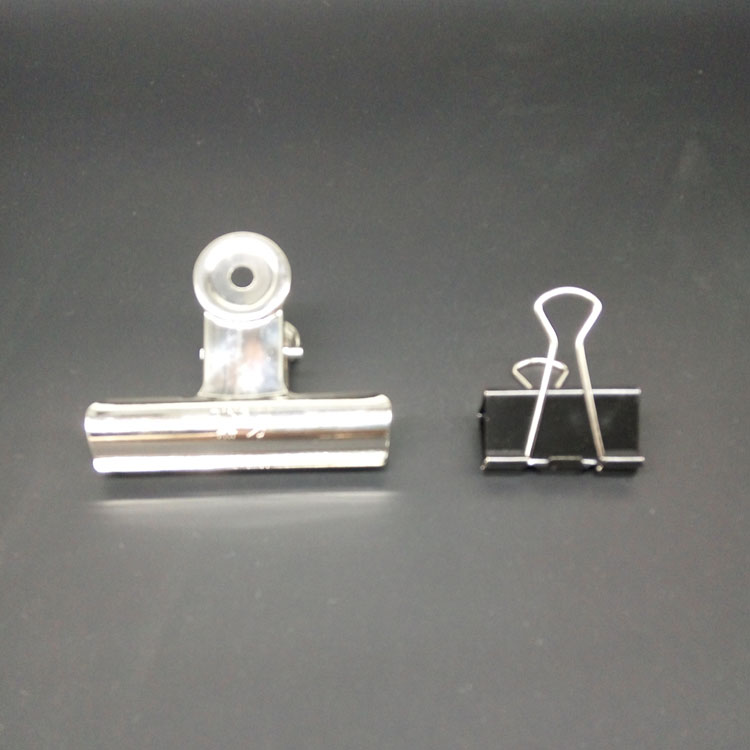 Stainless steel long tail clip Iron clip Large metal office folder ticket clip Stationery clip Check clip dovetail clip