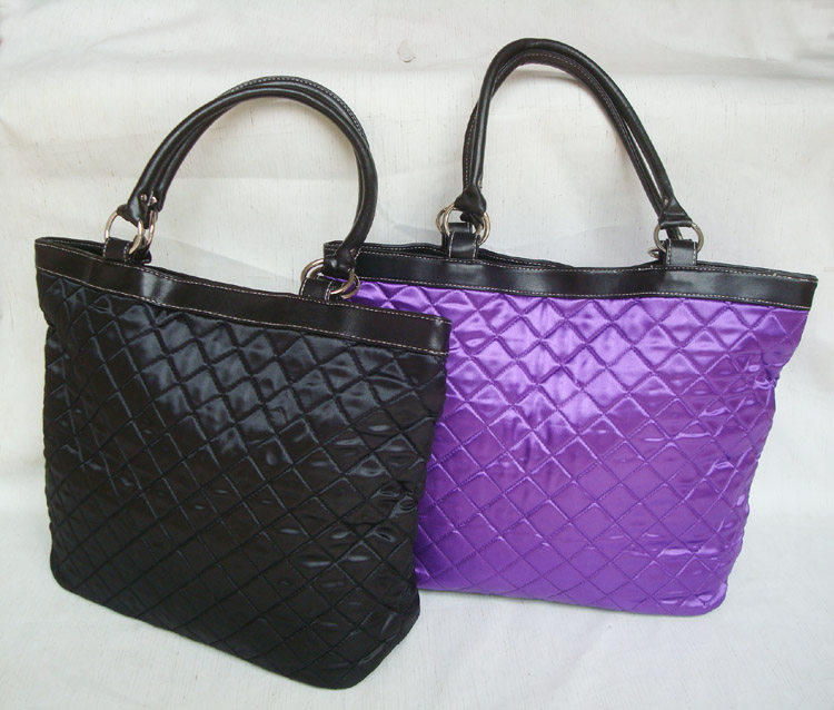 Clear out crooked and simple woman bag single shoulder bag hand carrying bag shopping bag lining cotton ledge inner lining Rib