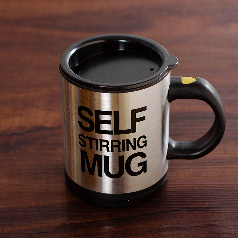 Coffee mixing cup Electric mixing cup Stainless steel liner Household automatic mug brewing cup Lazy water cup