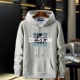 Mùa thu và mùa đông cộng với áo len trùm đầu nhung dày, áo len nam rộng rãi cộng với phân bón XL áo hoodie béo ấm