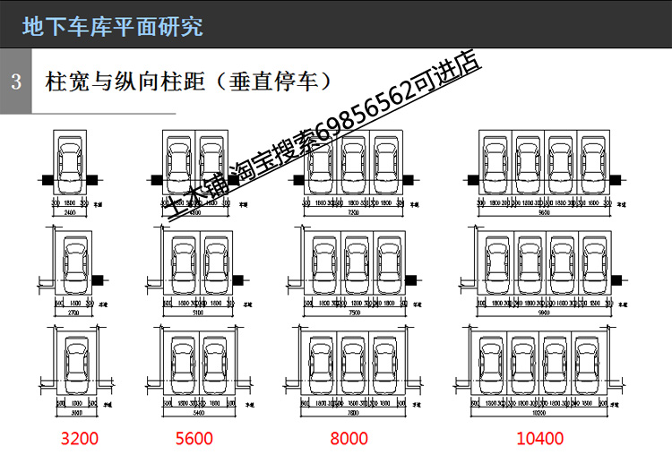 TM255地下车库设计专题/停车位与柱网分析/地库经济性设计...-4