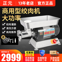 Machine à méta-erreur positive Commercial Electric Stirring Meat Machine High Power Stainless Steel Fully Automatic Crub Machine Enema Machine Powerful