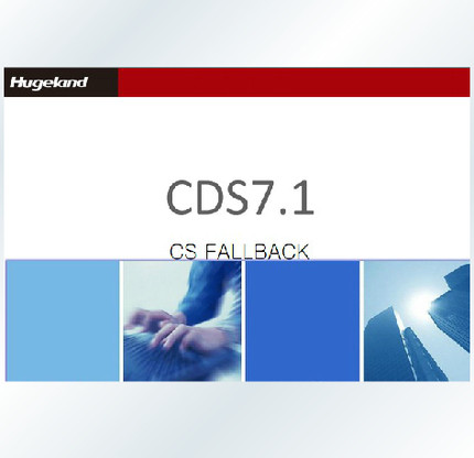 CDS 7 1 route test software encrypted dog VoLTE CA test software 110B front and background support FDDTDD