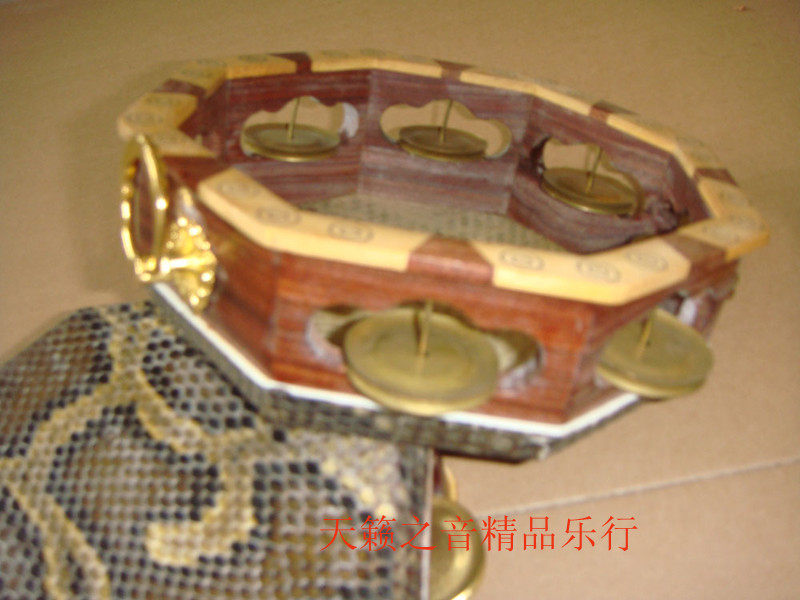 Professional Red Wood Anise Drum Red Sandalwood Star Anise Drum Instrumental Music for Direct Sale