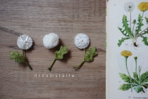 Leye Handmade stella Original Embroidered Dandelion Material Package (Excluding Courses No)