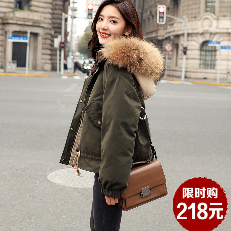 Short jacket woman winter small sub cotton coat 2020 new winter bread cotton padded jacket short down cotton clothing tide