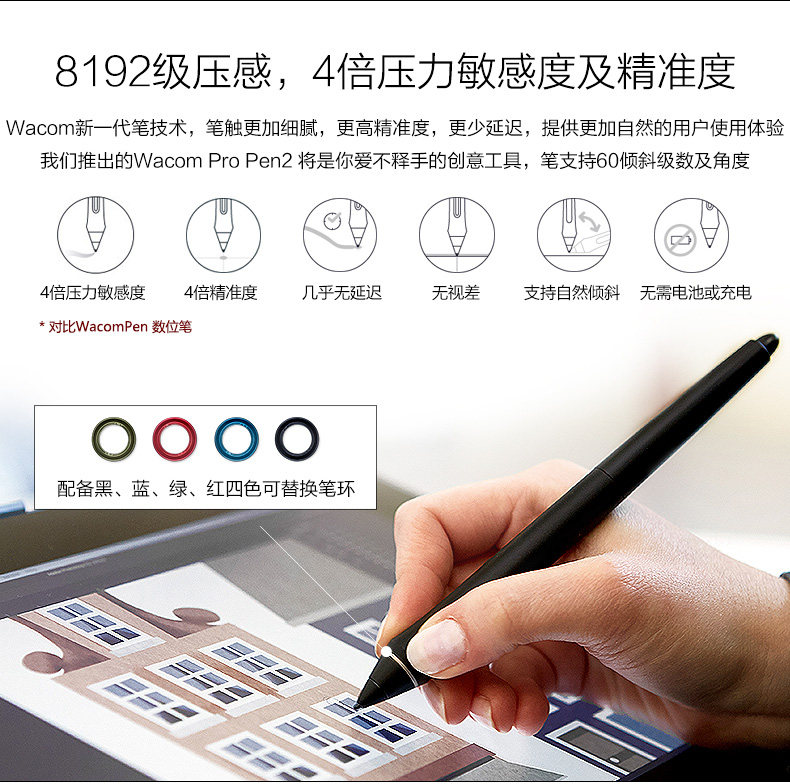 Планшет wacom新帝pro13.3寸dth-1320数位屏专业手绘图画高清液晶手写设计 Планшет wacom新帝pro13.3寸dth-1320数位屏专业手绘图画高清液晶手写设计