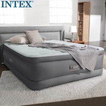  Original INTEX luxury double double inflatable mattress wire pull thickened air cushion bed built-in electric pump