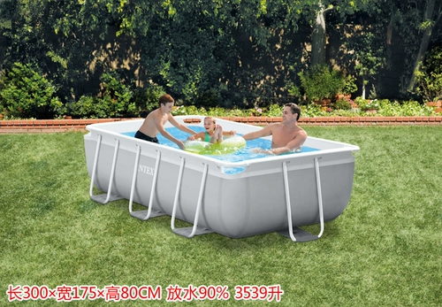 Intex, оригинальный большой детский бассейн для взрослых, трубка, увеличенная толщина