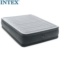  Original INTEX luxury double double inflatable mattress wire pull thickened air cushion bed built-in electric pump 64414