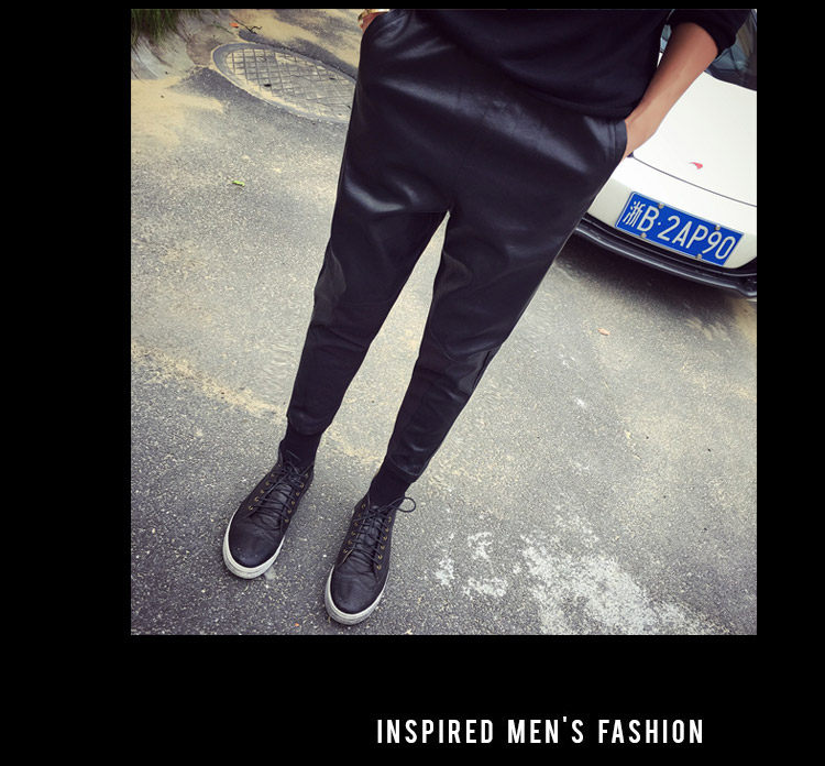 Pantalon cuir homme en vrac pour adolescent pour hiver - Ref 1493725 Image 9