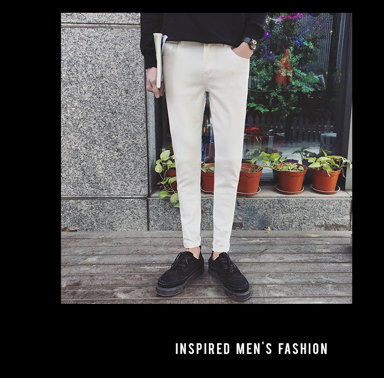 Jeans pour jeunesse pieds Slim pour Quatre saisons - Ref 1462805 Image 11
