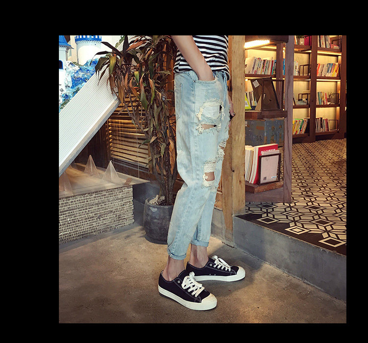 Jeans pour jeunesse pieds Slim BWXD pour été - Ref 1481587 Image 56