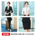 2018 thu đông vận chuyển thời trang Hàn Quốc Slim nữ cổ áo trắng chuyên nghiệp phù hợp với quần yếm thời trang nữ 2021 Business Suit