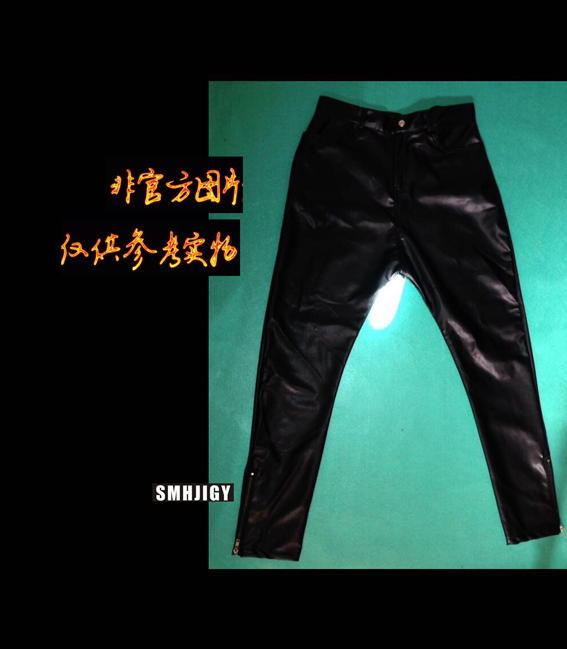 Pantalon cuir homme SMHJIGY - Ref 1480480 Image 3