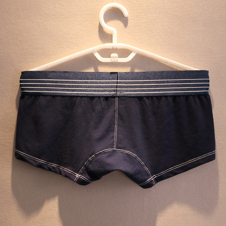 Cotton Quần lót nam Giới tính Cotton Thở U Túi Phnom Penh Eo thấp Boxer Tóm tắt Giới trẻ Boxer quần ren ngắn gợi cảm