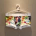 Đồ lót nam cotton boxer nam trẻ trung in cá tính eo thấp gợi cảm bốn góc quần short đầu 2 đồ lót dễ thương Vòng eo thấp