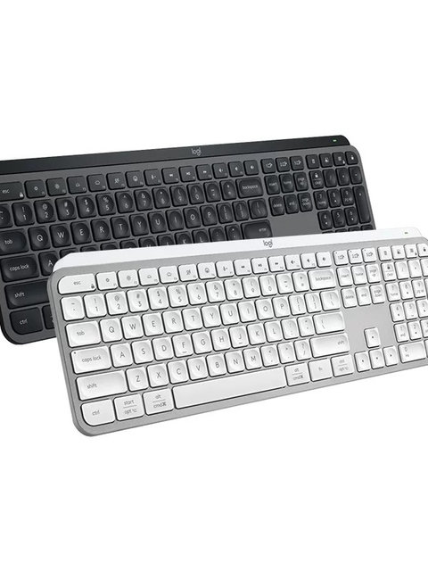 Logitech Mx Keys S Wireless Bluetooth Smart Backlit Ultra-Thin Full-Size Office Keyboard