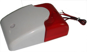 Audible and visual alarm 12V wired sound and light alarm horn alarm horn sirens alarm alarm