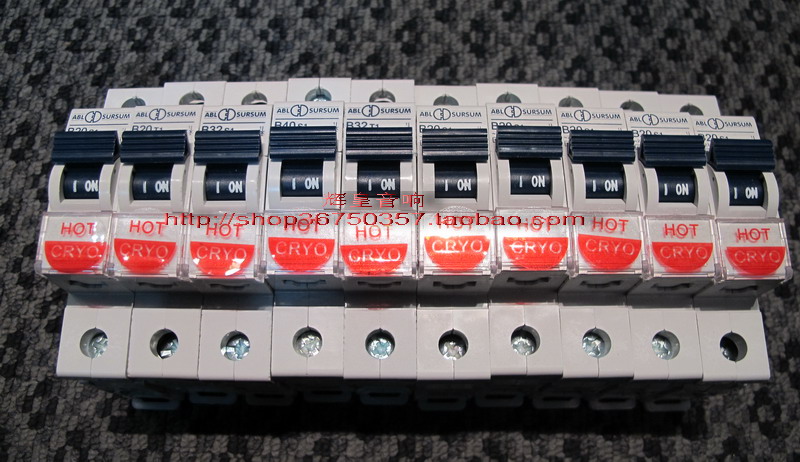 Germany ABL Hot Cryo ice fire frozen version MCB air switch leakage switch