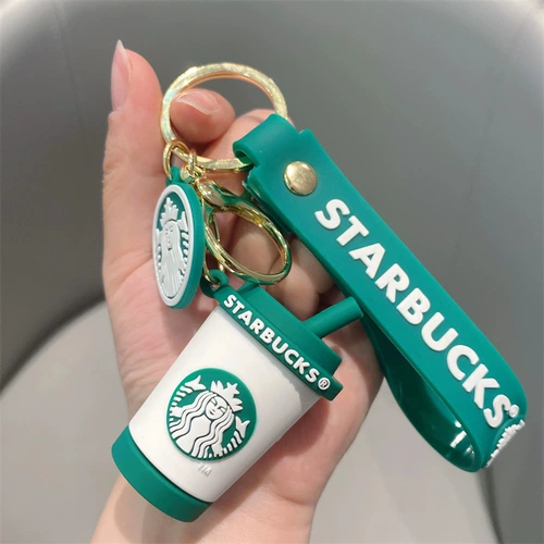 Starbucks, кофейный брелок, милая кукла для ключей, подвеска, украшение на сумку, с медвежатами