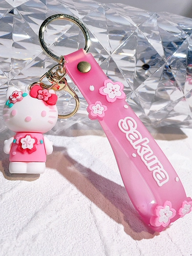 Мультяшный креативный милый брелок, аксессуар на рюкзак для ключей, в корейском стиле, подарок на день рождения