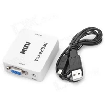 VGA to HDMI video converter PS2 PC analog to high-definition interface conversion box computer to TV projection