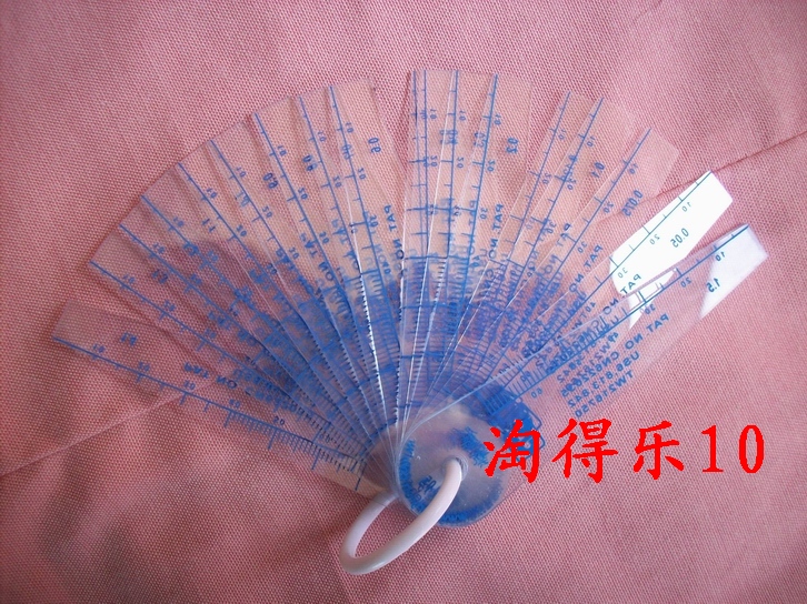 Spot Supply Taiwan Imports more than 100 million Sedimento Plastic Seruler Plastic Thick Gauge 0 05-1 1 5 2mm