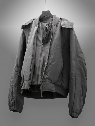 Брендовый зимний пуховик с капюшоном подходит для мужчин и женщин, куртка, свободный крой