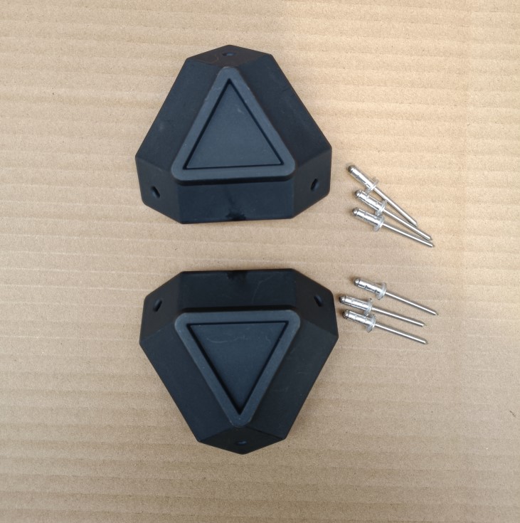 Radish passer into Wei aluminum alloy motorcycle trunk trunk side box side box nylon angle anti-collision angle rope buckle