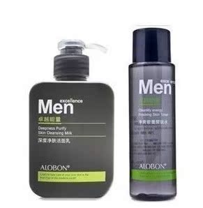 包邮 ALOBON雅邦 卓越能量男士护肤两件套装组合