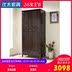 Tủ quần áo gỗ nguyên chất hai cánh tủ quần áo gỗ sồi hai cánh tủ quần áo gỗ rắn tủ lưu trữ nội thất tối giản Mỹ - Giải trí / Bar / KTV Giải trí / Bar / KTV