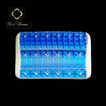 High quality large particles integrated child gel pillow 3-12 year old baby student neck summer pillow