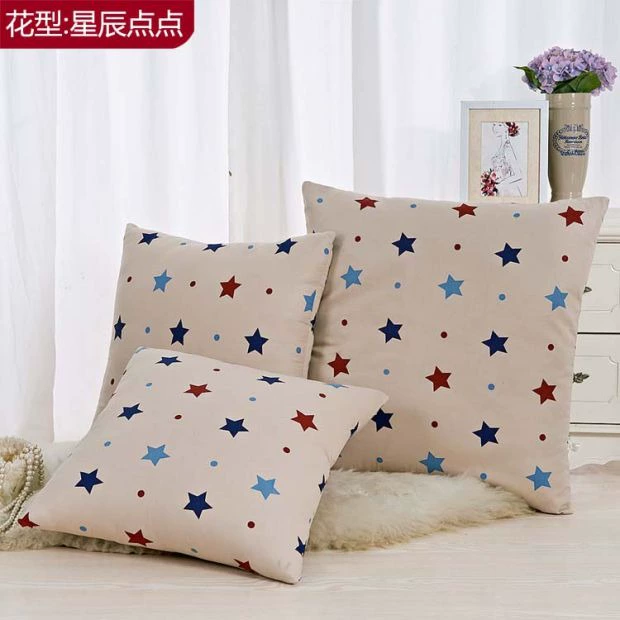 Sofa vải bông đệm gối có lõi lớn 45 * 45/50 * 50/60 * 60/65 * 65