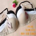 Nửa cốc girlbras tụ tập dày sexy ngực nhỏ chống võng váy cưới bóng chống trượt dây đeo ít đồ lót. 