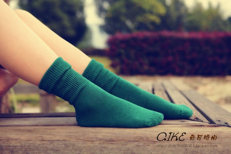 Mùa thu và mùa đông vớ cotton mới vớ nữ vớ Nhật Bản tất đẹp