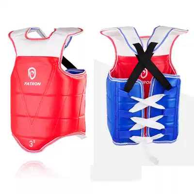 Adult children's Taekwondo chest protectors Sanda breast armor actual combat protective gear boxing vest thickened