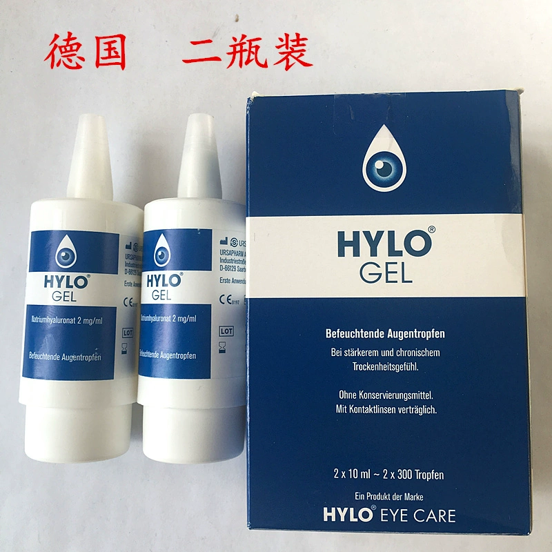 Thuốc nhỏ mắt Spot Hylo của Đức nước nhỏ mắt giảm mệt mỏi và làm khô nước mắt nhân tạo cho bà bầu và trẻ em 10ml - Thuốc nhỏ mắt