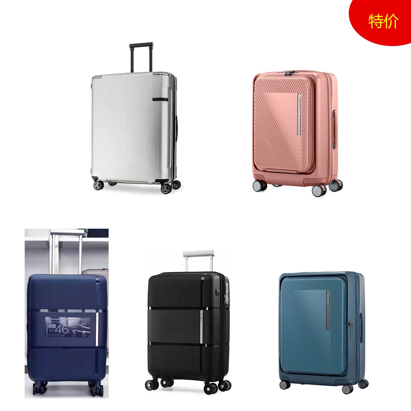 Мужская и женская модная тележка Samsonite DC0 QJ4, жесткий кейс, пароль на колесо самолета, коробка для регистрации багажа, специальное предложение UE9