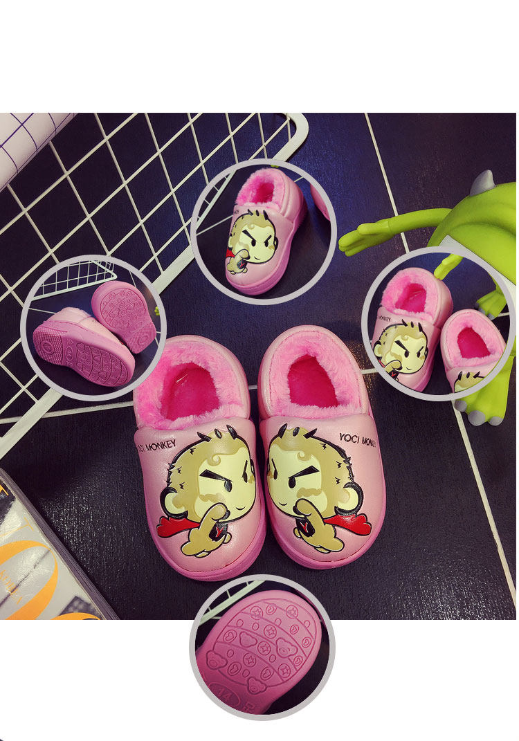 Chaussons enfants en autre pour hiver - semelle caoutchouc Wear - Ref 1031108 Image 7